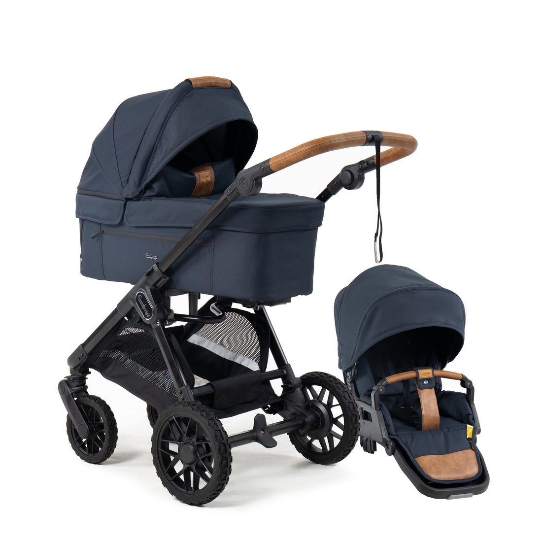 Emmaljunga Kinderwagen SENTO FLAT+ Outdoor Dark Navy