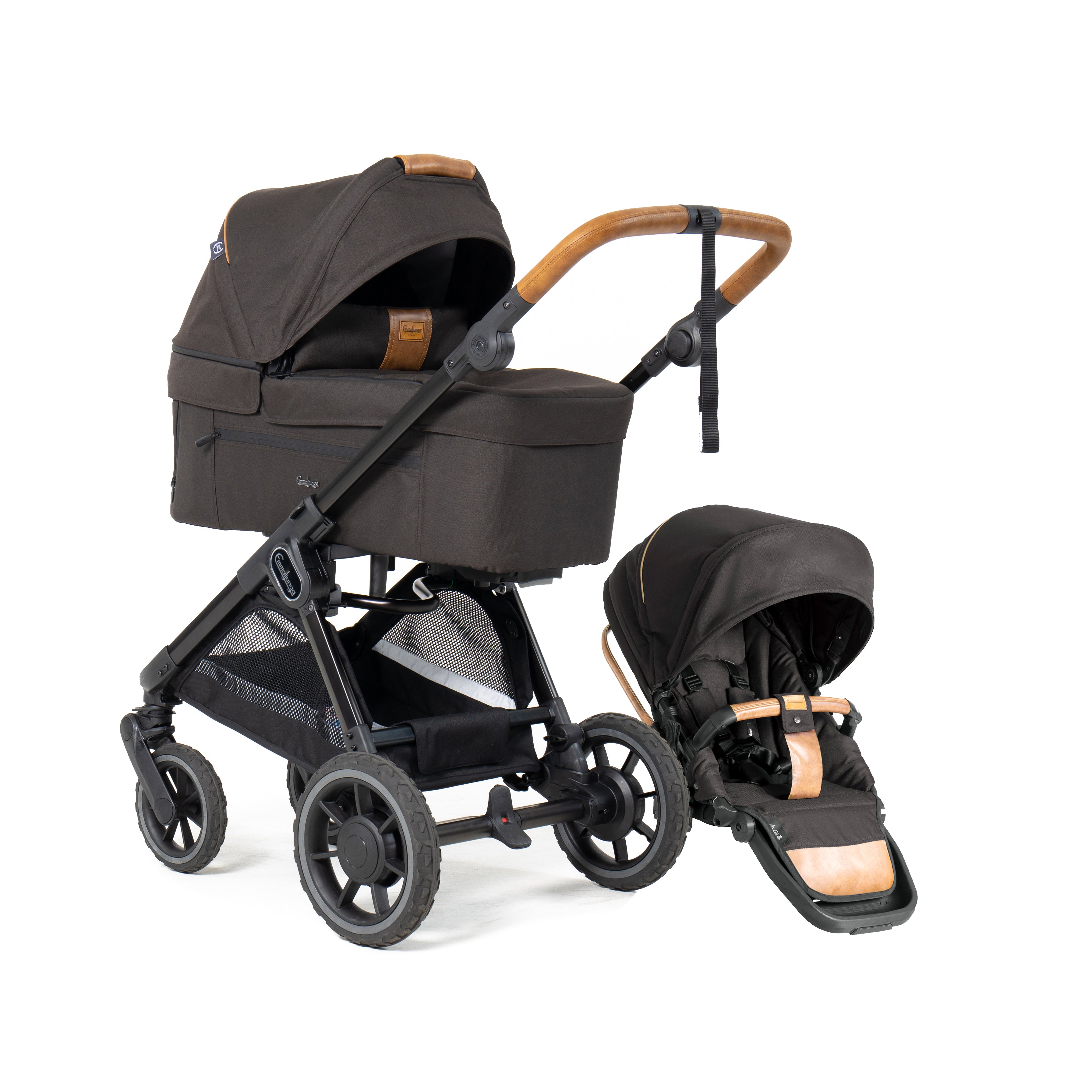 Emmaljunga Kinderwagen SENTO ERGO+ Outdoor Brown