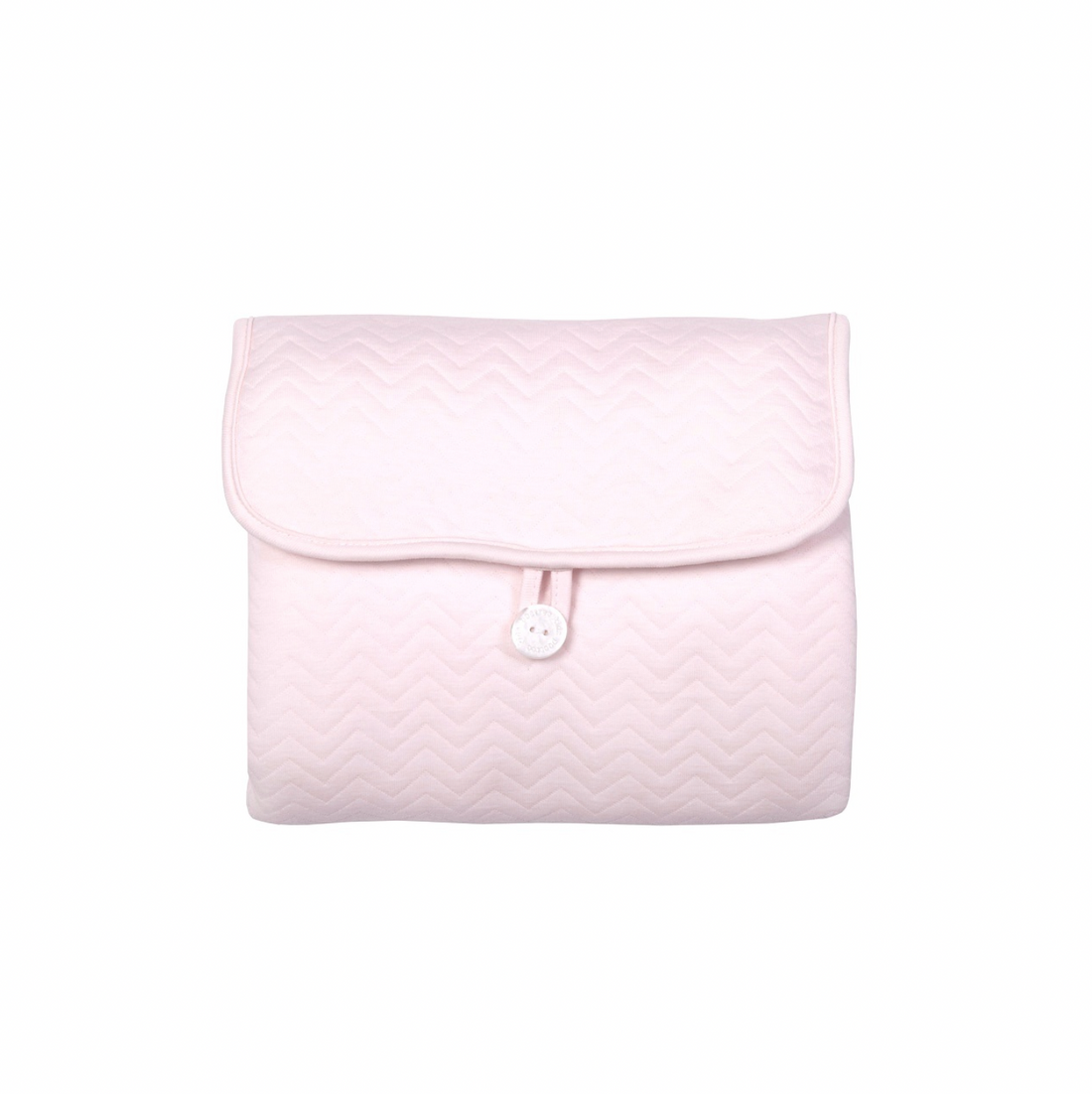 Wickelunterlage Chevron light pink