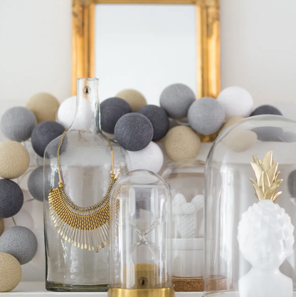 Lichterkette SAND GREY