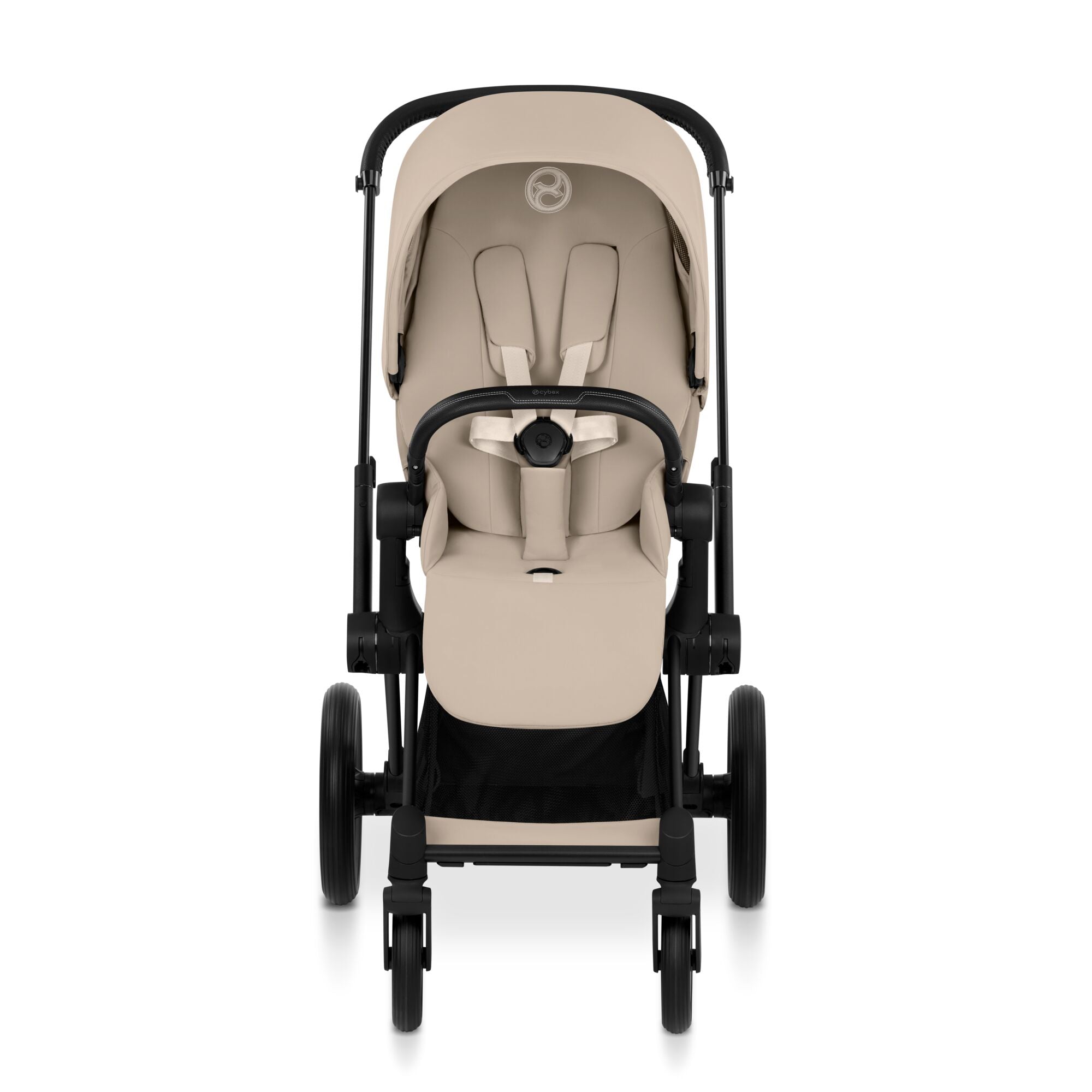Cybex PRIAM COMFORT Kombi-Kinderwagen matt black / cozy beige