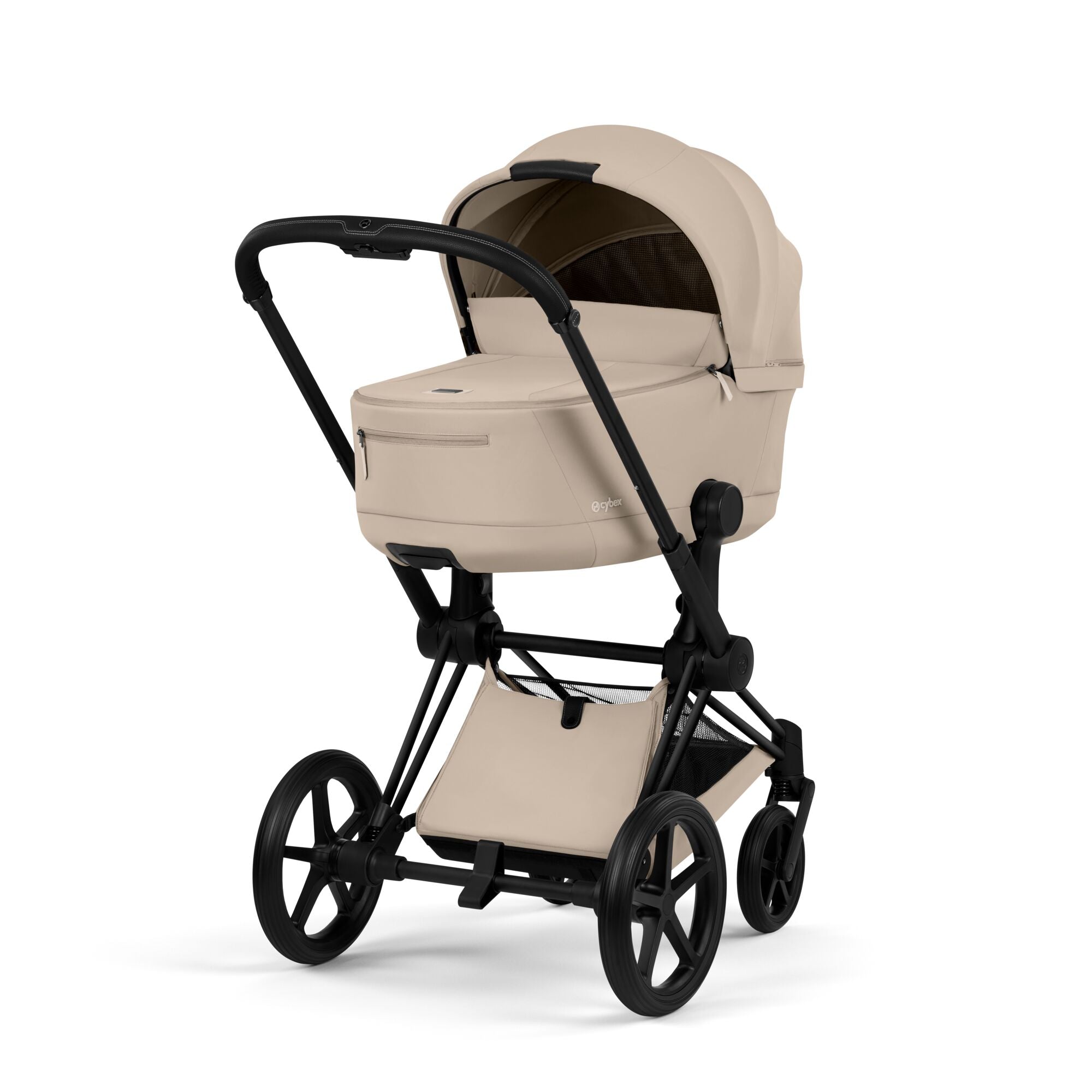 Cybex PRIAM COMFORT Kombi-Kinderwagen matt black / cozy beige