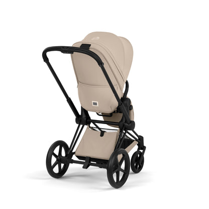 Cybex PRIAM COMFORT Kombi-Kinderwagen matt black / cozy beige