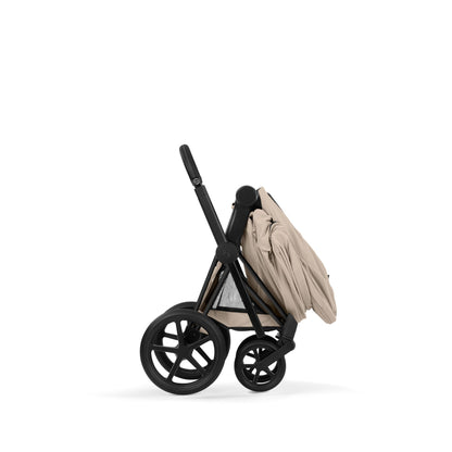 Cybex PRIAM COMFORT Kombi-Kinderwagen matt black / cozy beige