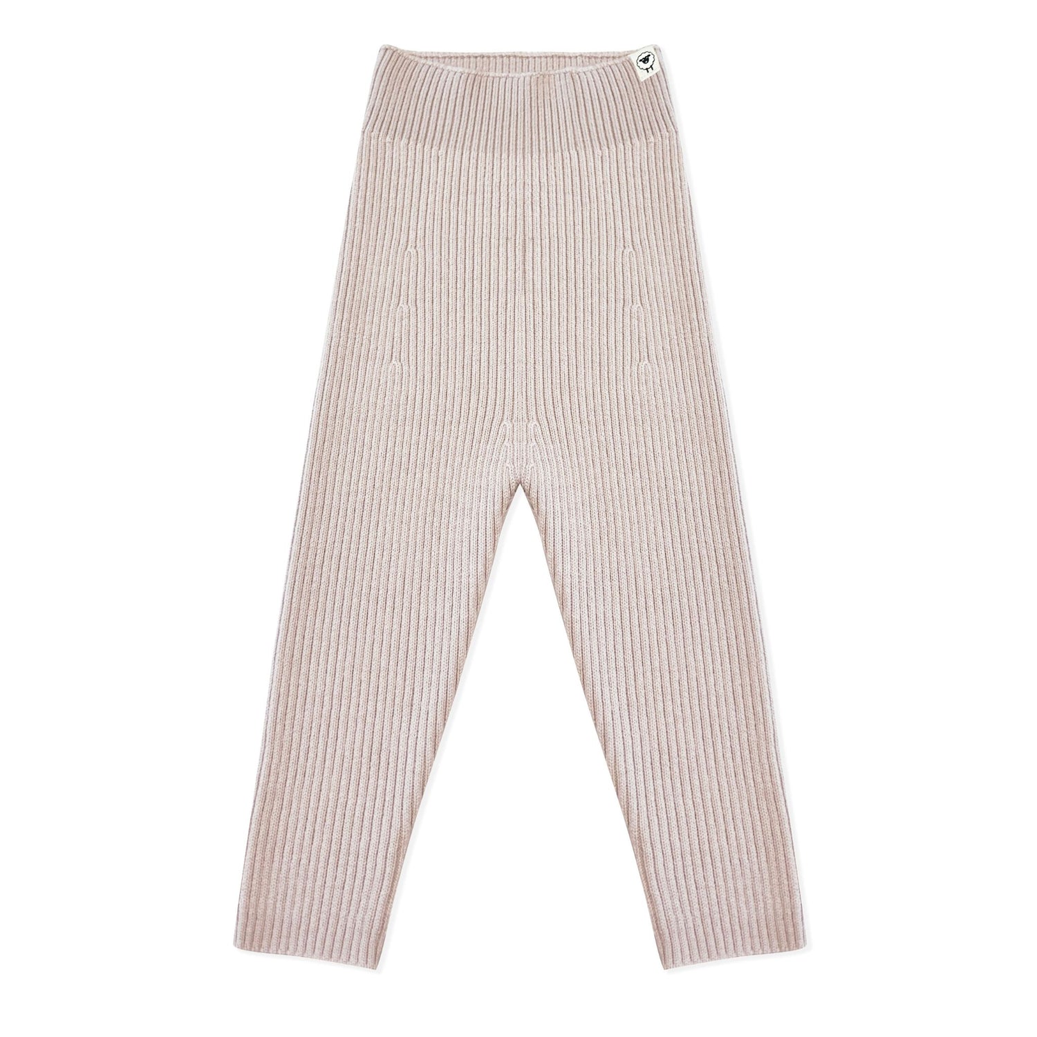 Leggins Finn rosewood aus Merinowolle für Babys und Kinder 