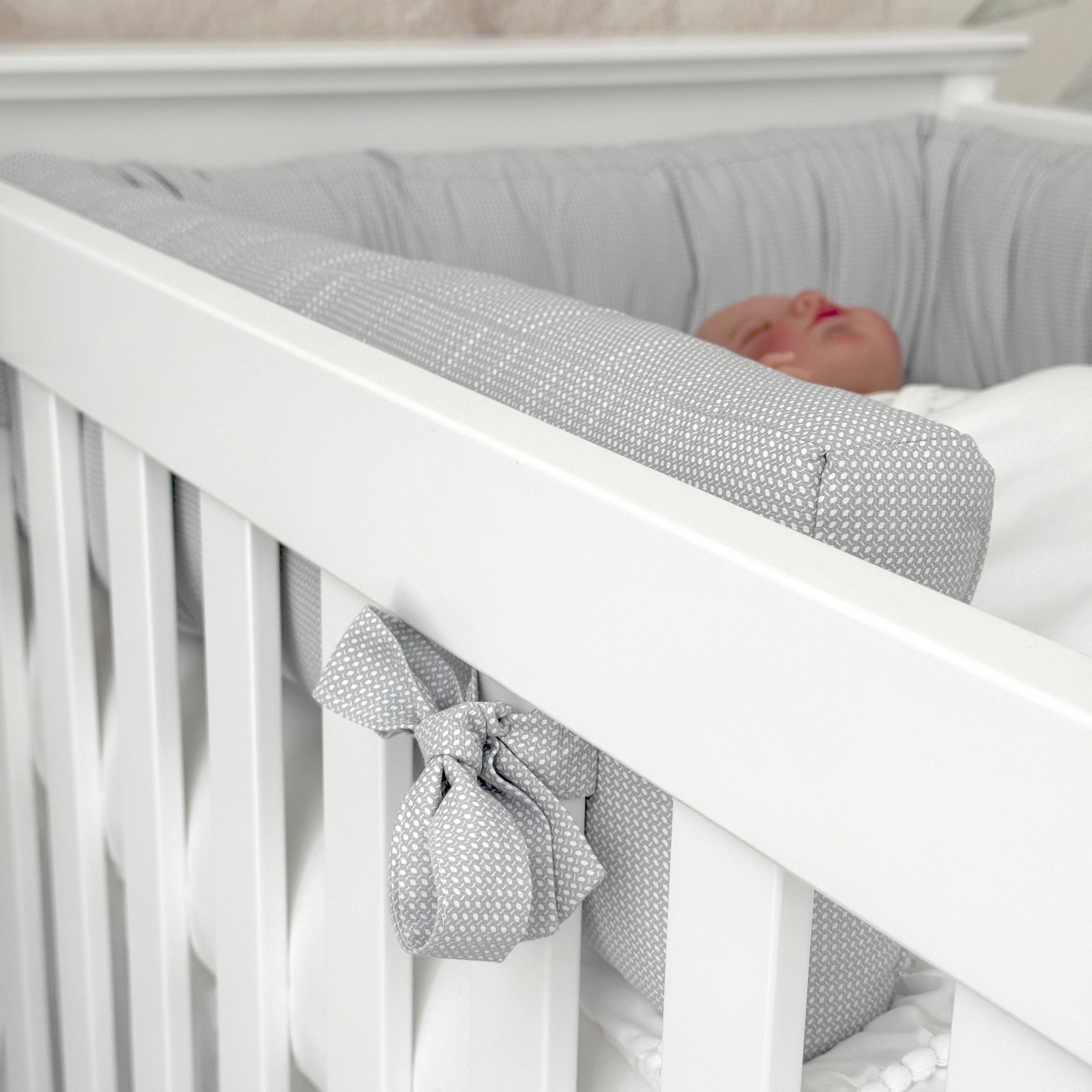 LUI e LEI Bettumrandung ELEGANCE Dreamy Grey 210cm