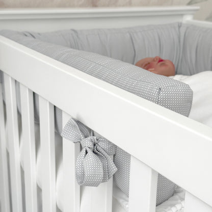 LUI e LEI Bettumrandung ELEGANCE Dreamy Grey 210cm