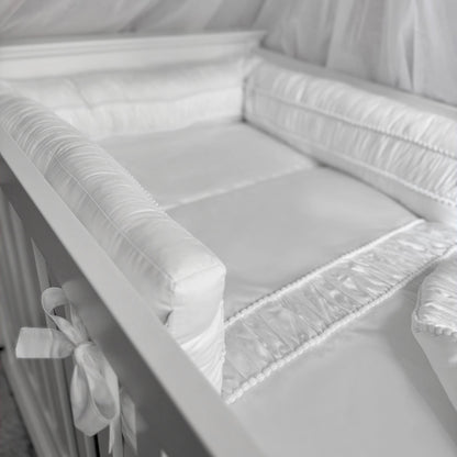 LUI e LEI Bettumrandung PEARL 210cm weiß