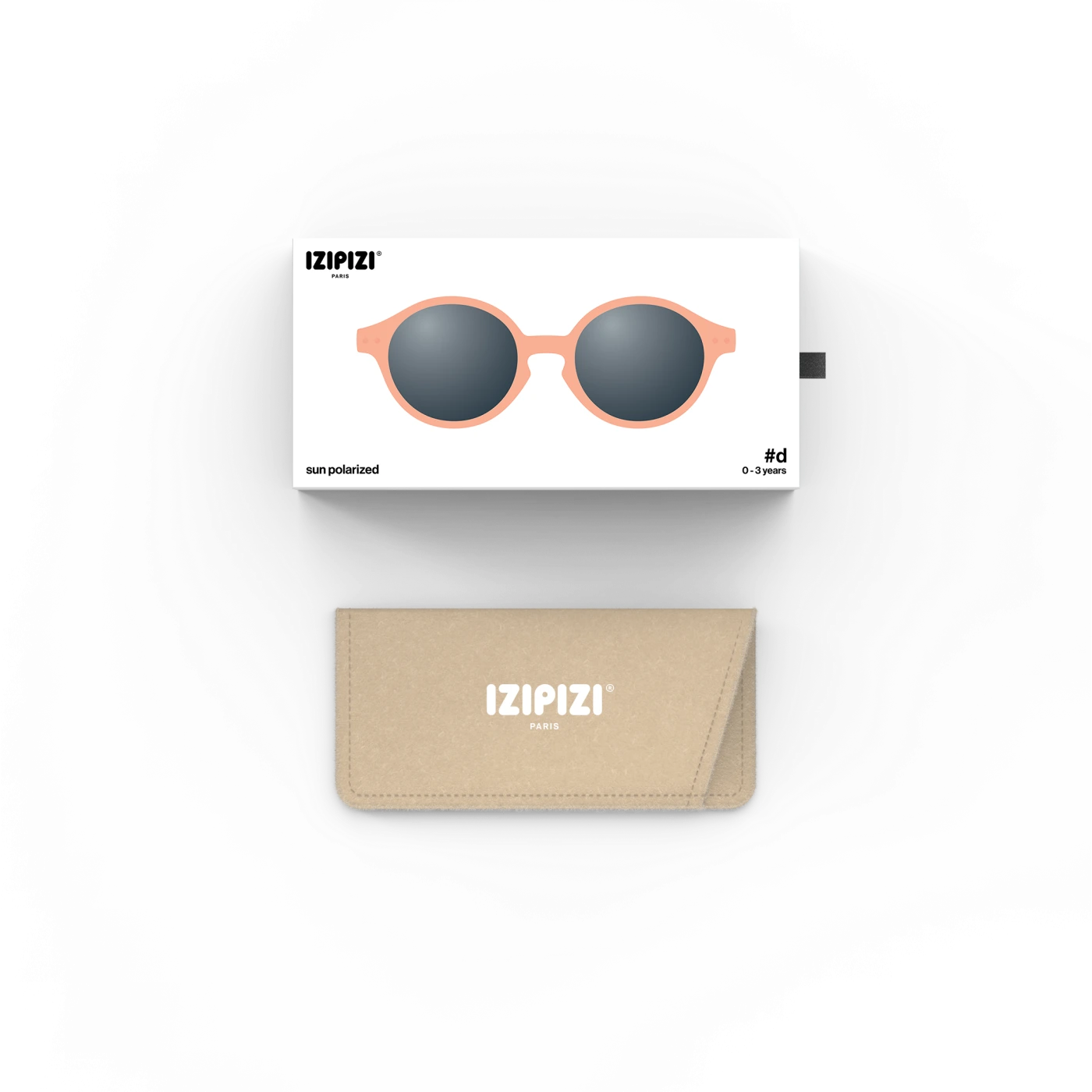 Izipizi Baby Sonnenbrille 0-3 Jahre - Apricot