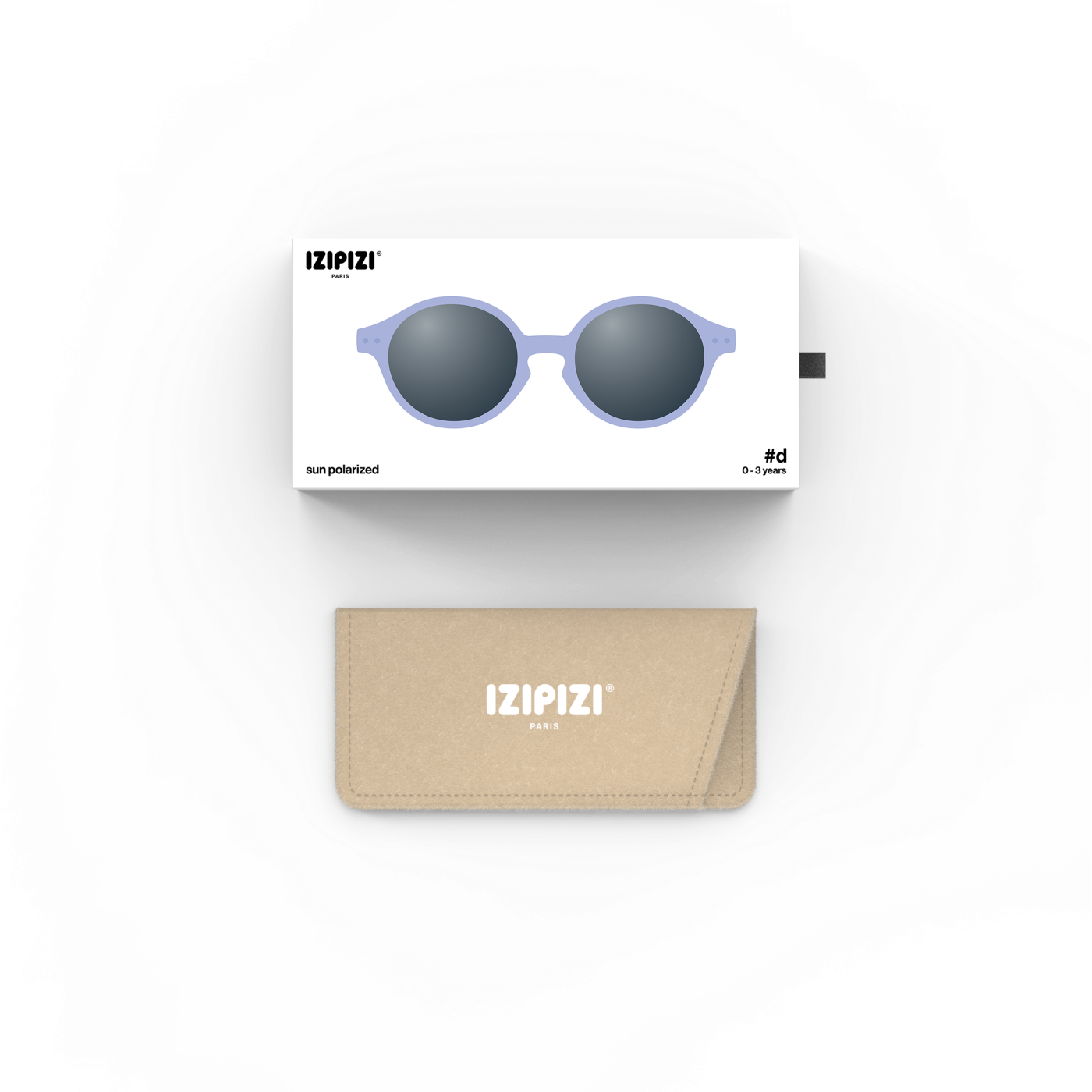 Izipizi Baby Sonnenbrille 0-3 Jahre - Mauve