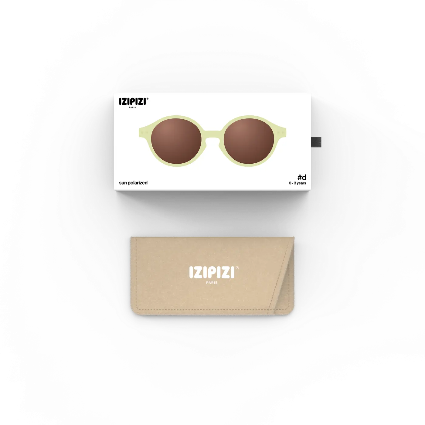 Izipizi Baby Sonnenbrille 0-3 Jahre - Vanilla