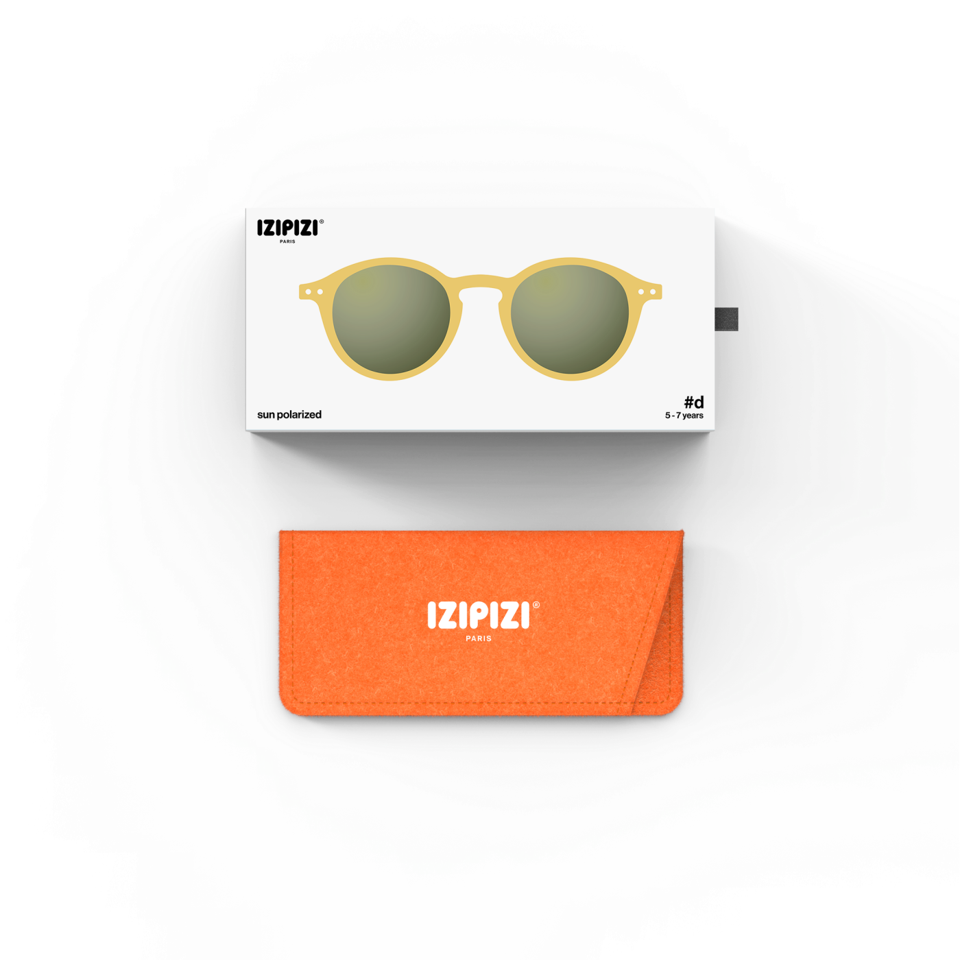 Izipizi Kinder Sonnenbrille 5-7 Jahre - Yellow Honey