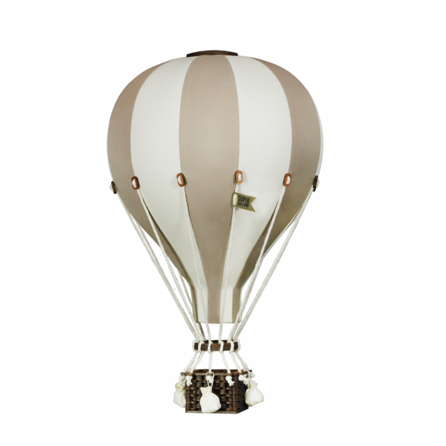 Super Balloon Heißluftballon beige / vanille