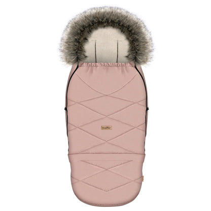 Zaffiro Fußsack GrowUP Aspen rosa mit PREMIUM-Schafwolle - mitwachsend