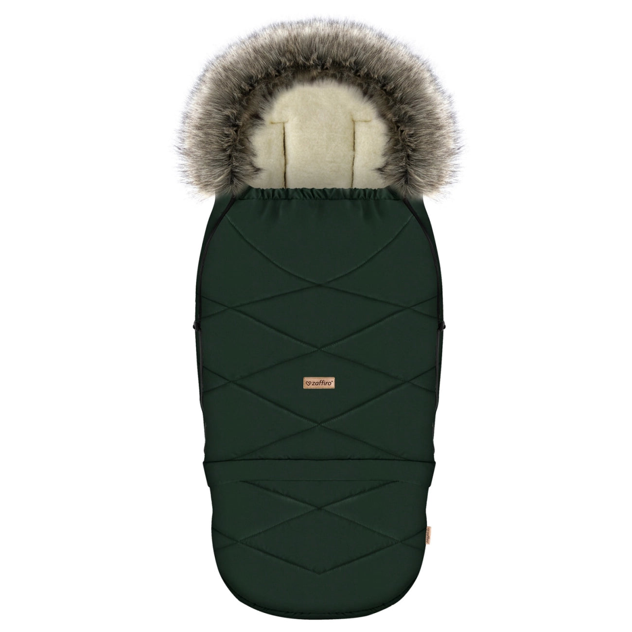 Zaffiro Fußsack Nordico GrowUp bottle green