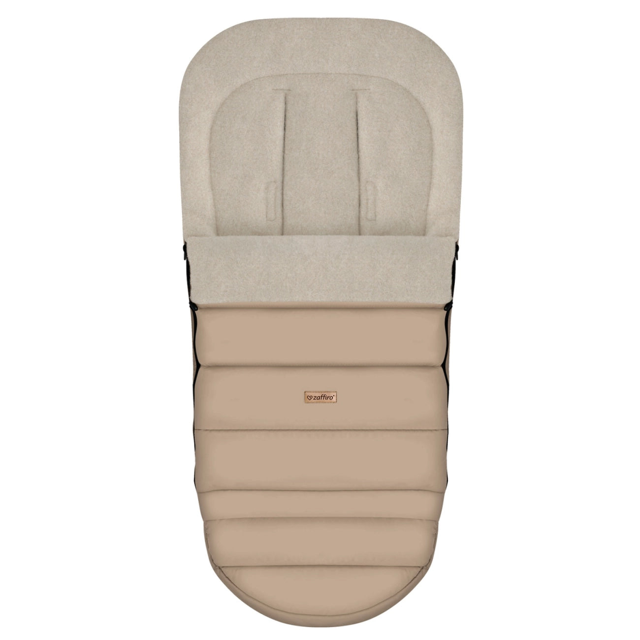 Zaffiro Fußsack iGrow Aspen vanilla mit PREMIUM-Schafwolle - mitwachsend