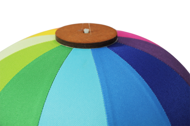 Super Balloon Heißluftballon Rainbow 2