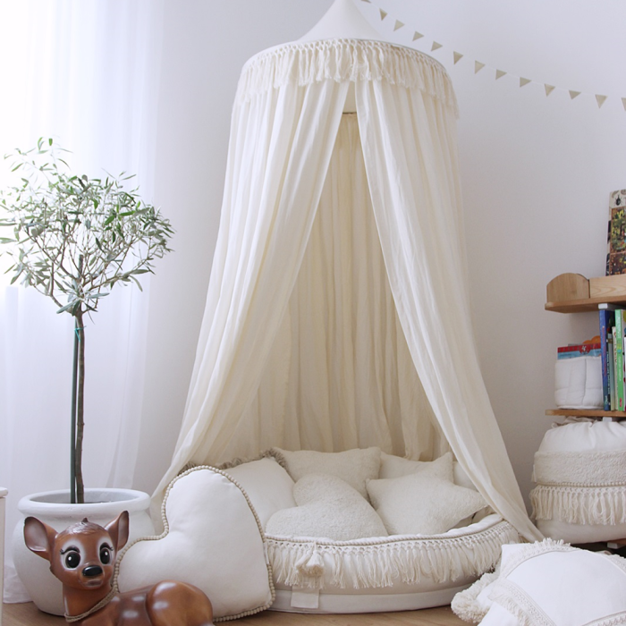 Cotton &amp; Sweets Baldachin BOHO MAXI vanille