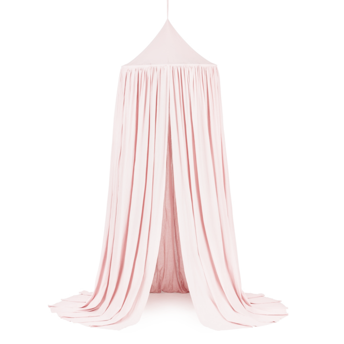 Cotton &amp; Sweets Baldachin aus Baumwolle puderrosa - harmony ambiente